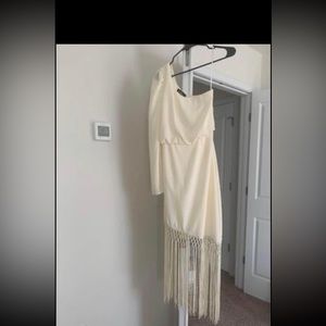 Size small Lulus asymmetrical dress, new with tags